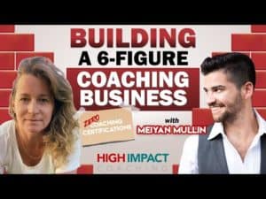 Building a 6-figure coaching business with Meiyan Mullin, High Impact Coaching, Zander Fryer and Meiyan Mullin faces