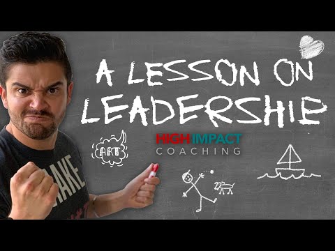 A lesson on leadership High Impact Coaching and Zander Fryer face
